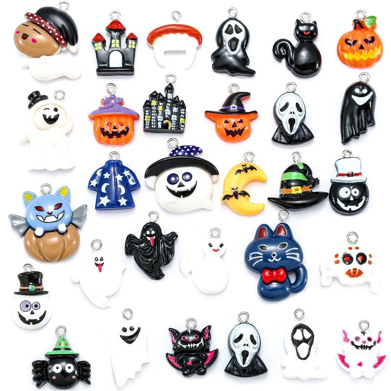 Halloween Resin Charms factory