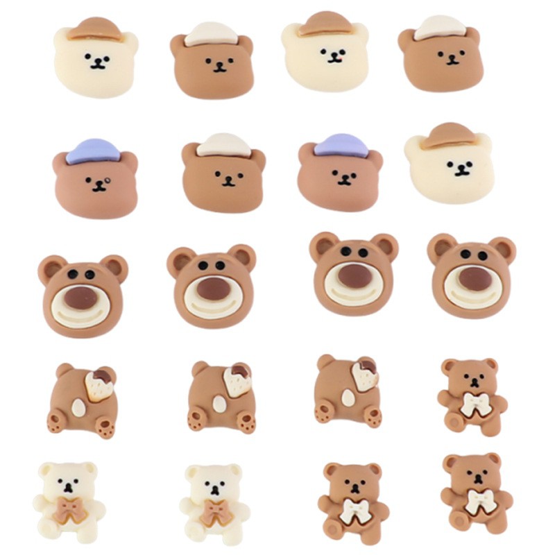 Resin Hair Accessory Components