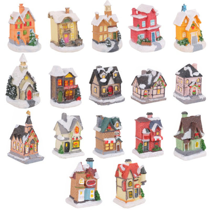 Resin Family Christmas Ornaments